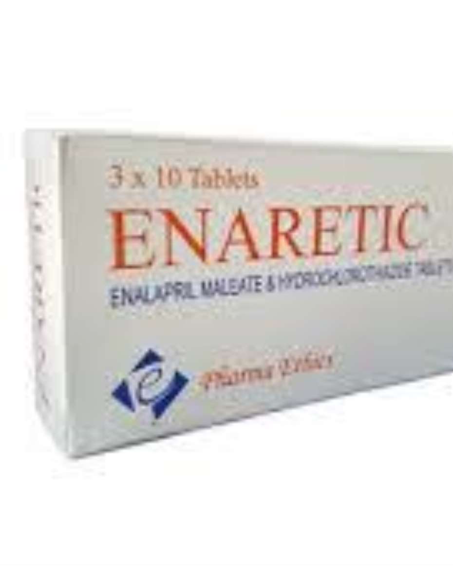 ENARETIC TAB 3X10 ENALAPRIL / HYDROCHLOROTHIAZIDE