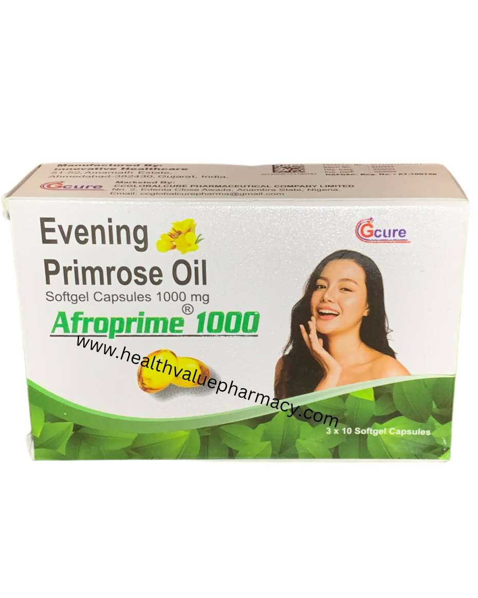 EVENING PRIMROSE OIL AFROPRIME 1000