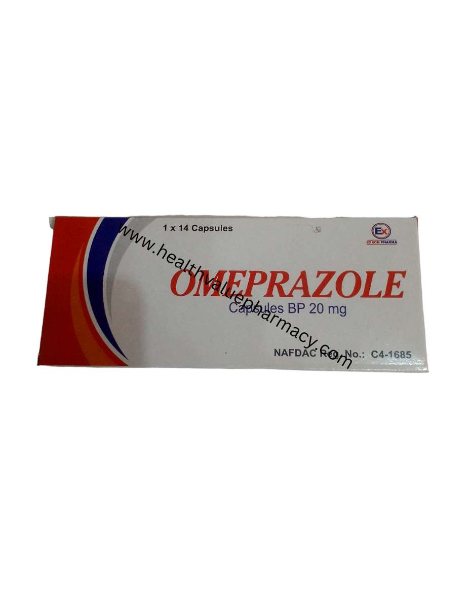 EXXON OMEPRAZOLE CAP 20MG