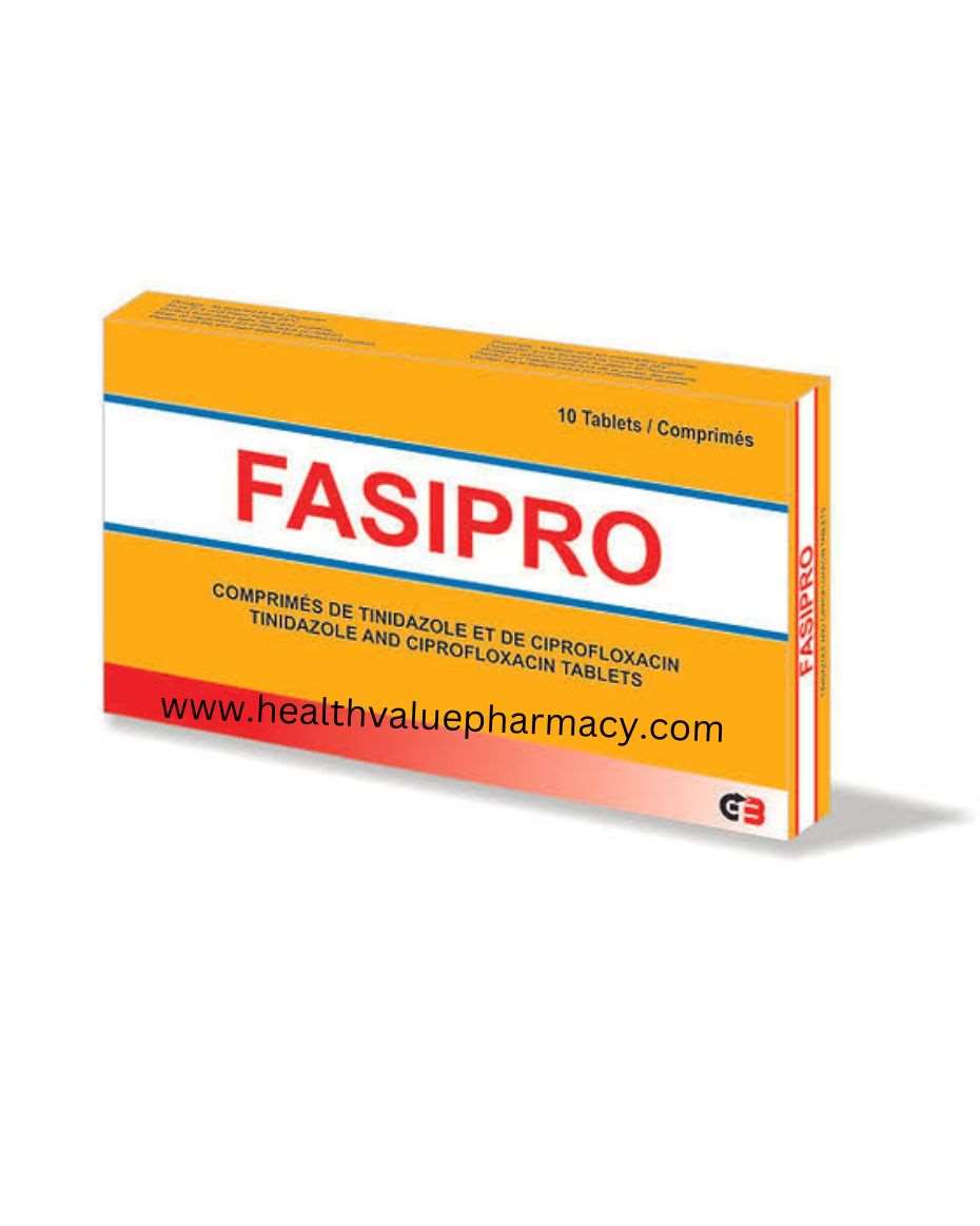 FASIPRO TINIDAZOLE AND CIPROFLOXACIN TAB