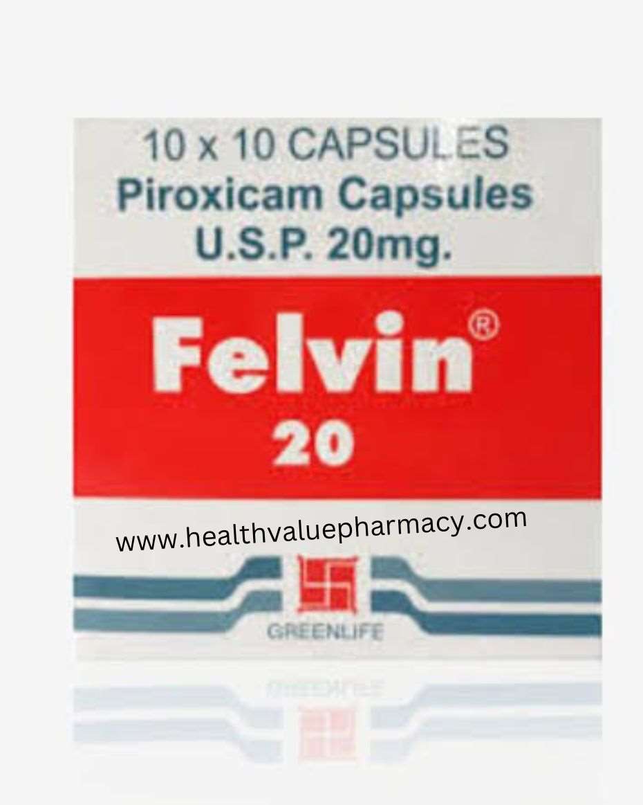 FELVIN PIROXICAM 20MG 10X10