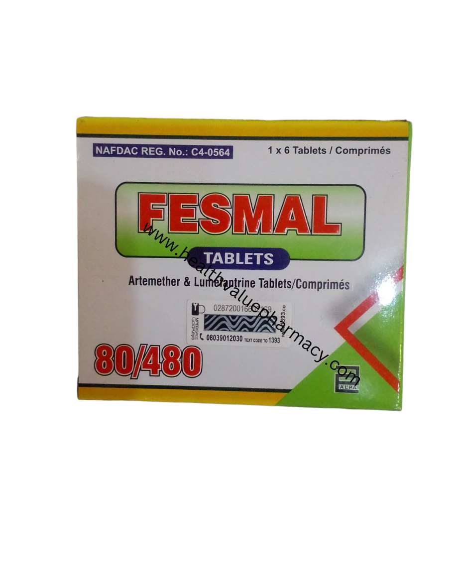 FESMAL ARTEMETHER 80/480 X6