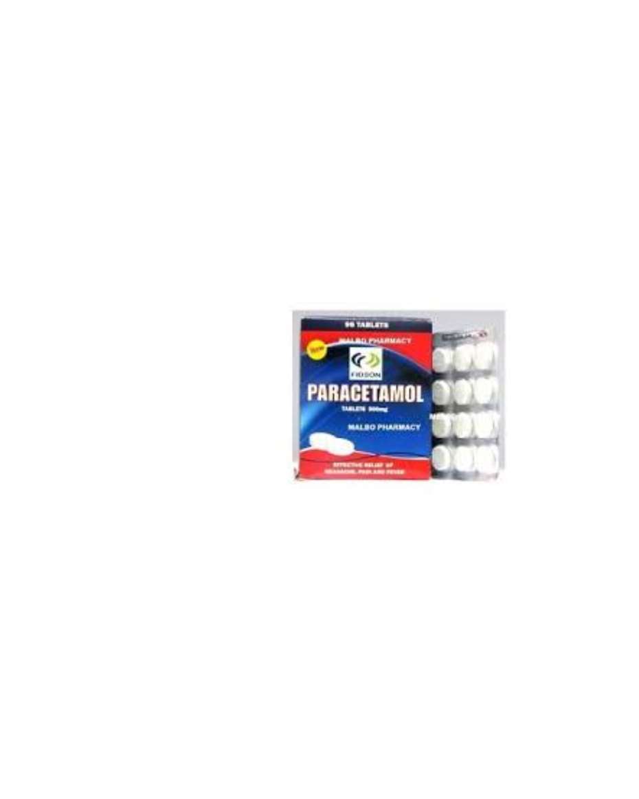FIDSON PARACETAMOL 500MG TAB