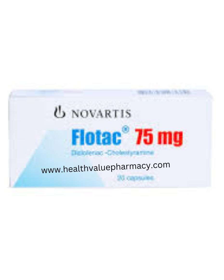 FLOTAC 75MG 2X10 DICLOFENAC / CHOLESTYRAMINETAB