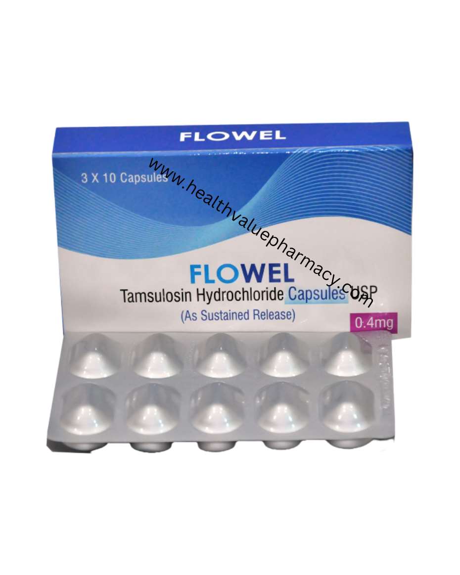 FLOWEL 3X10 TAMSULOSIN HYDROCHLORIDE CAP 0.4MG