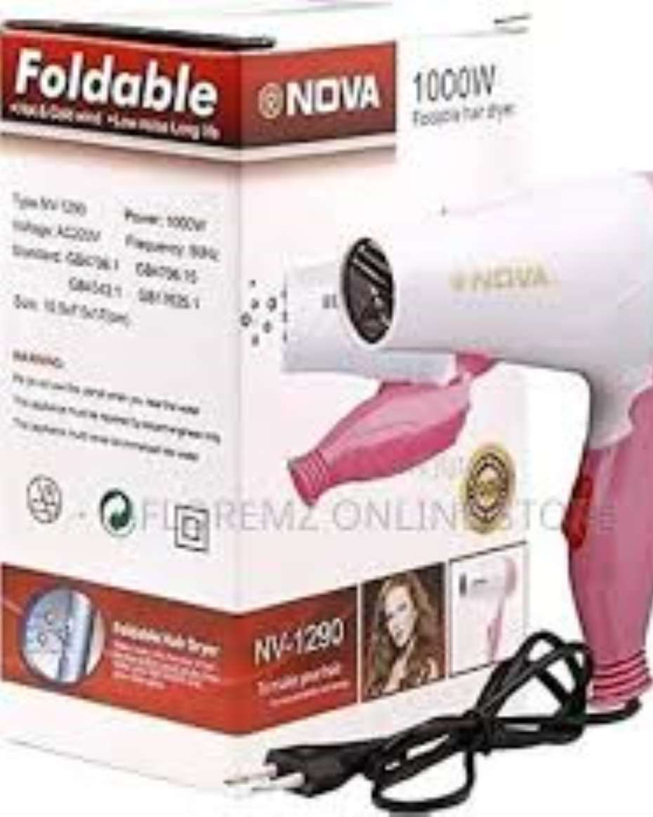 FOLDABLE HAIR DRYER NV-1290
