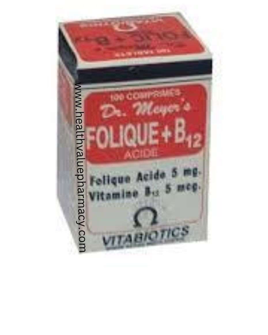 FOLIC ACID B12 X100 DR MEYER