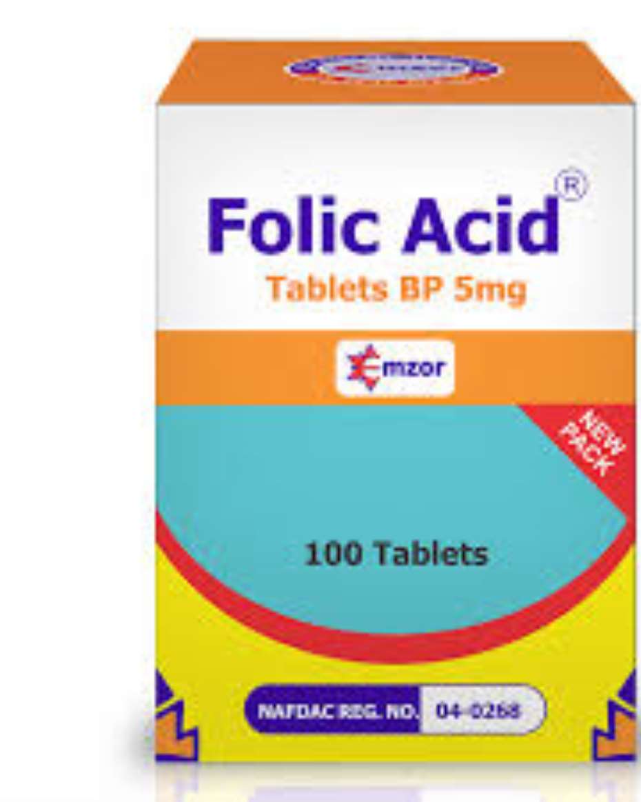 FOLIC ACID TAB X100 (EMZOR)