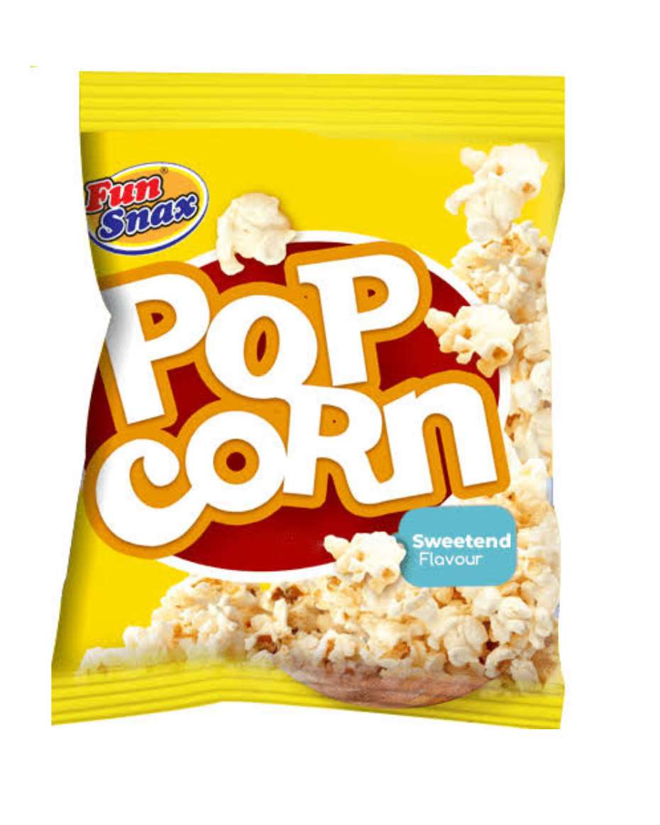 FUN SNAX POP CORN 25G FUN PACK 30X1