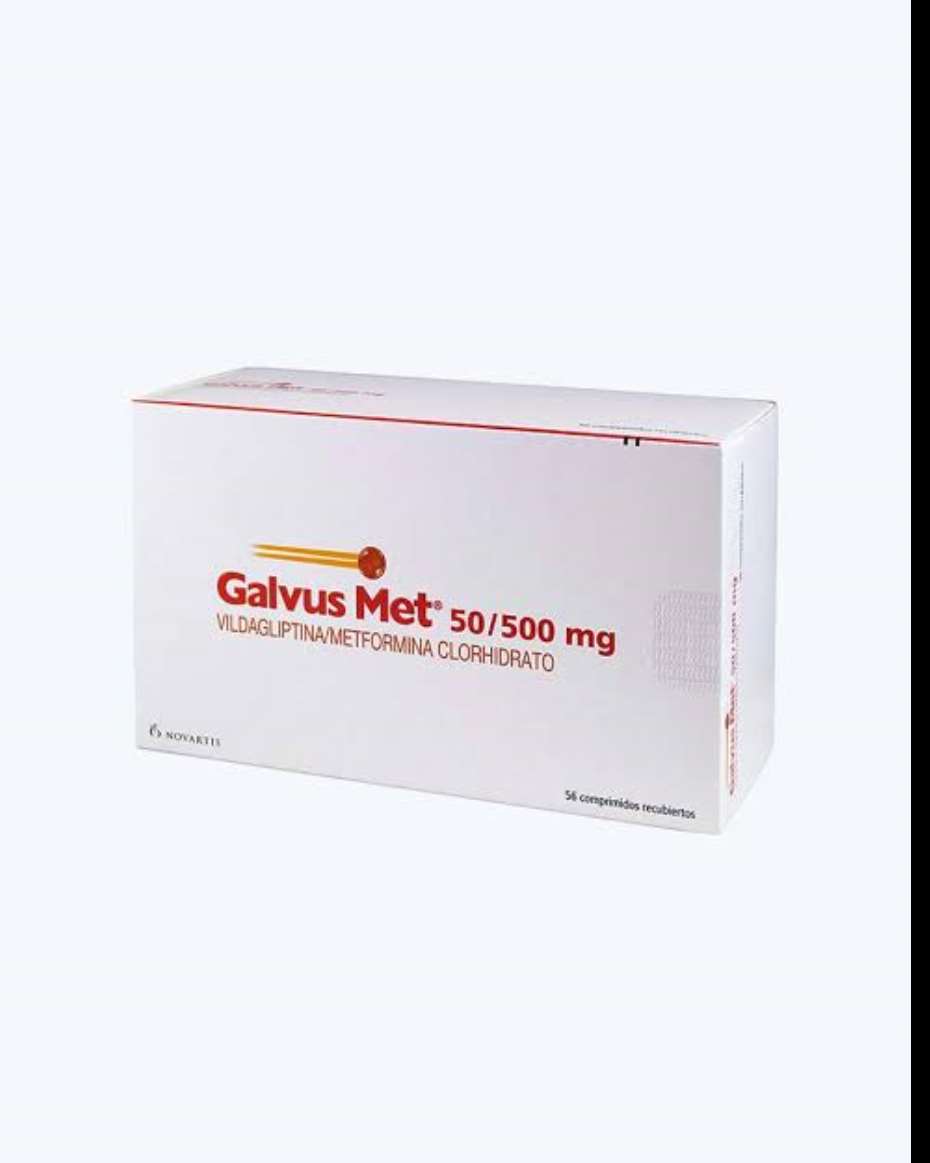 GALVUS MET 50/500MG 6X10