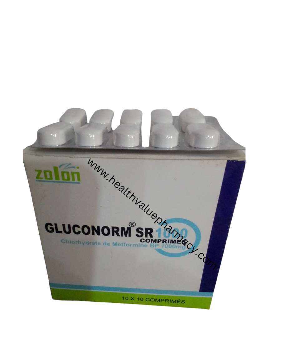 GLUCONORM SR 1000MG