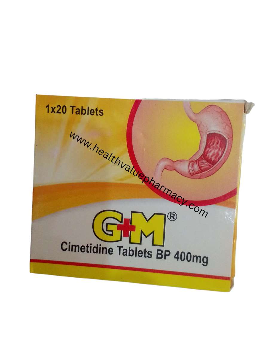 G+M CIMETIDINE TAB 400MG