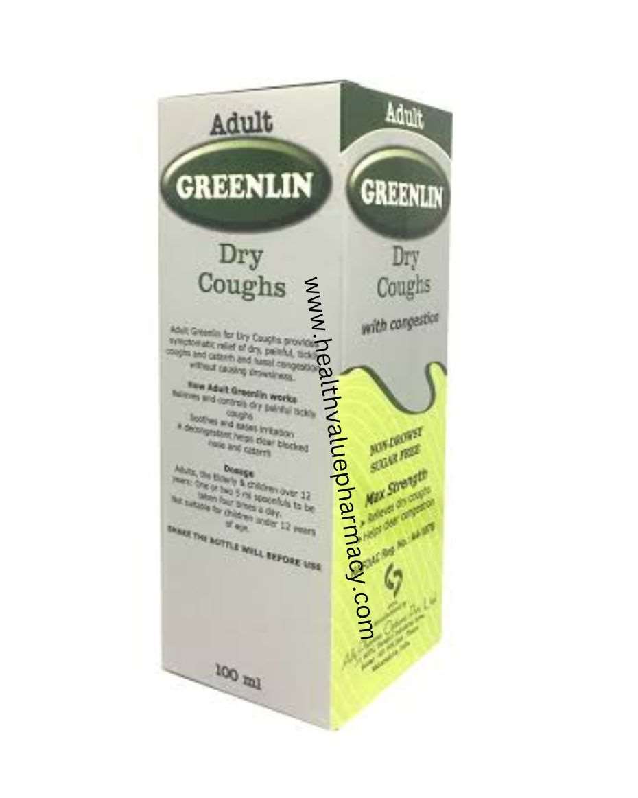 GREENLIN DRY COUGH ADULT