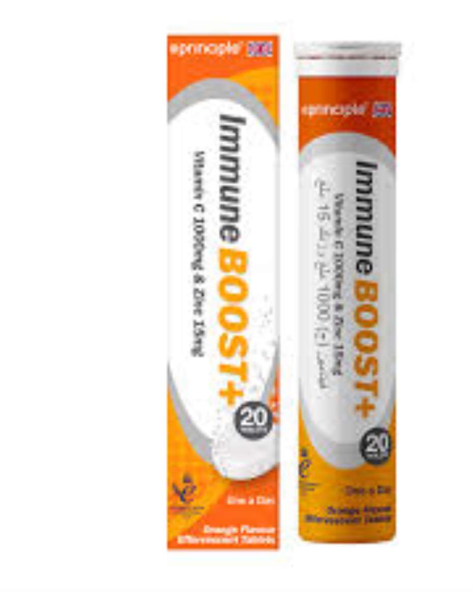 IMMUNBOOST X20 VITAMIN C 1000MG EFFERVESCENCE