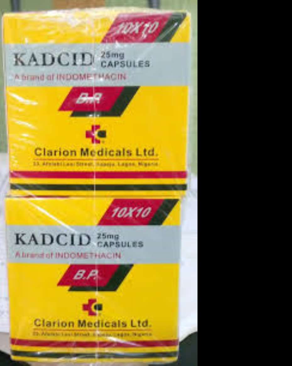 KADCID(INDOMETHACIN) 25MG TAB