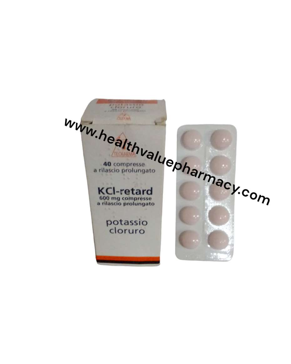 KCI-RETARD 600MG TAB POTASSIUM CHLORIDE (SLOW K) 4X10