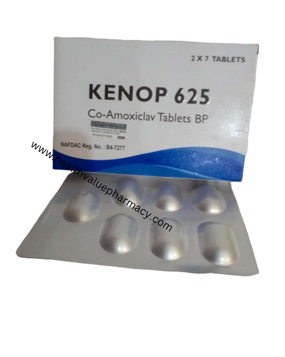 KENOP 625MG CO-AMOXICLAV TAB