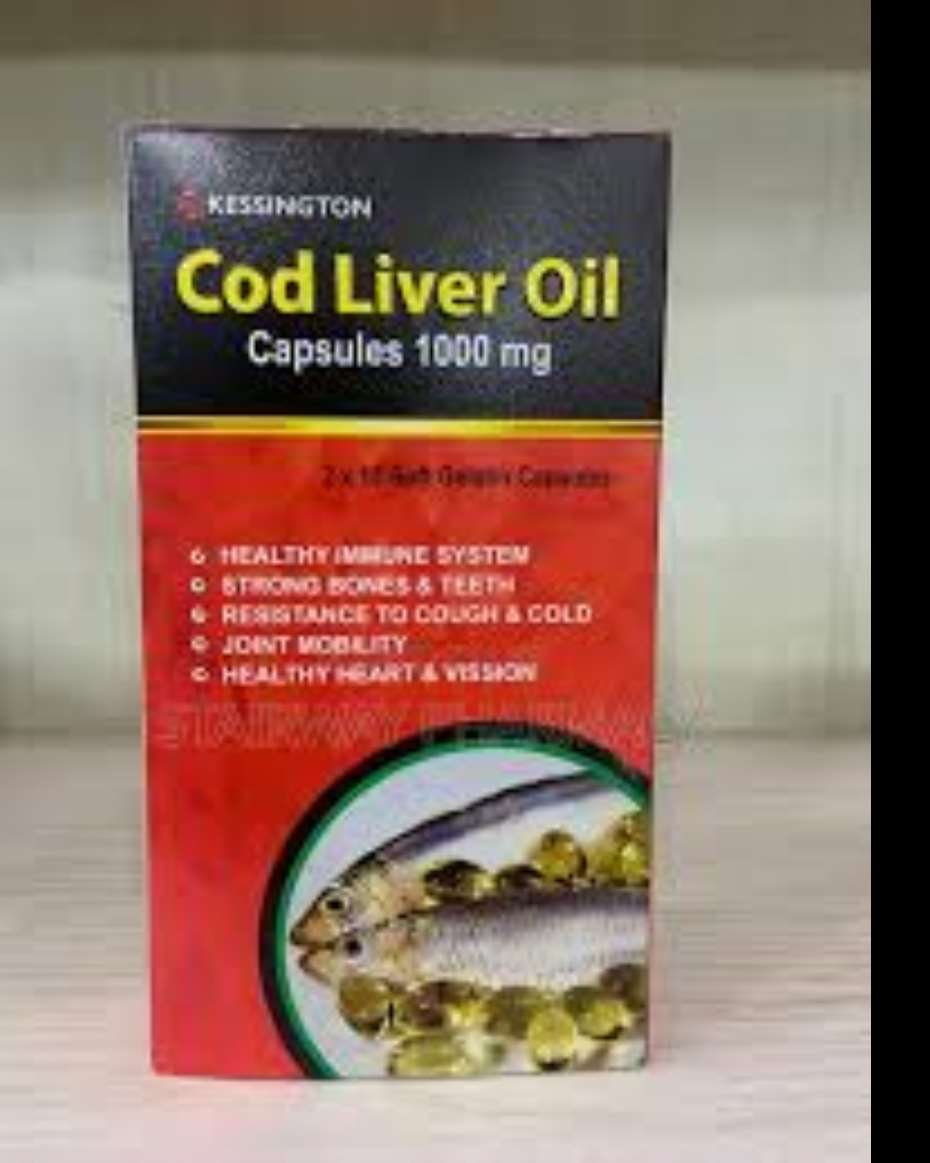 KESSINGTON COD LIVER OIL 1000MG 2X15