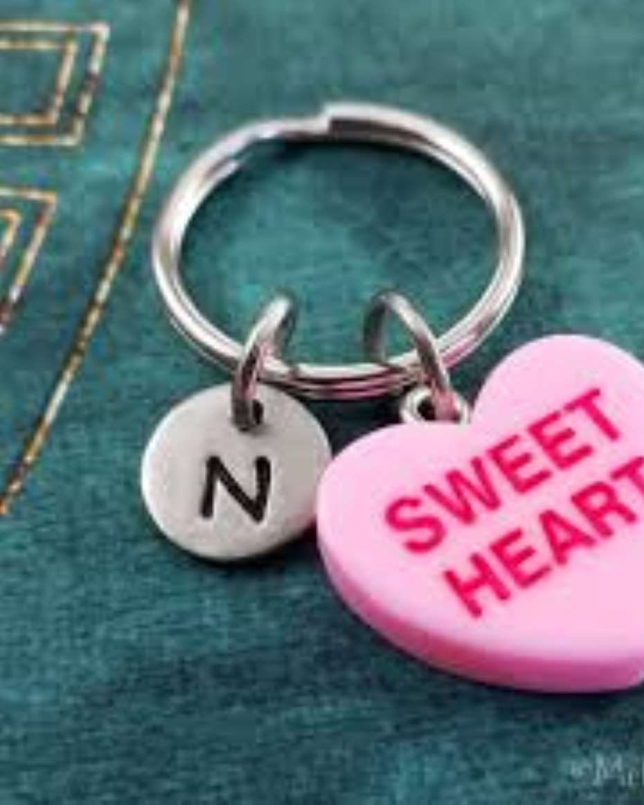 KEY CHAIN BAND KEYHOLDER SWEET HEART