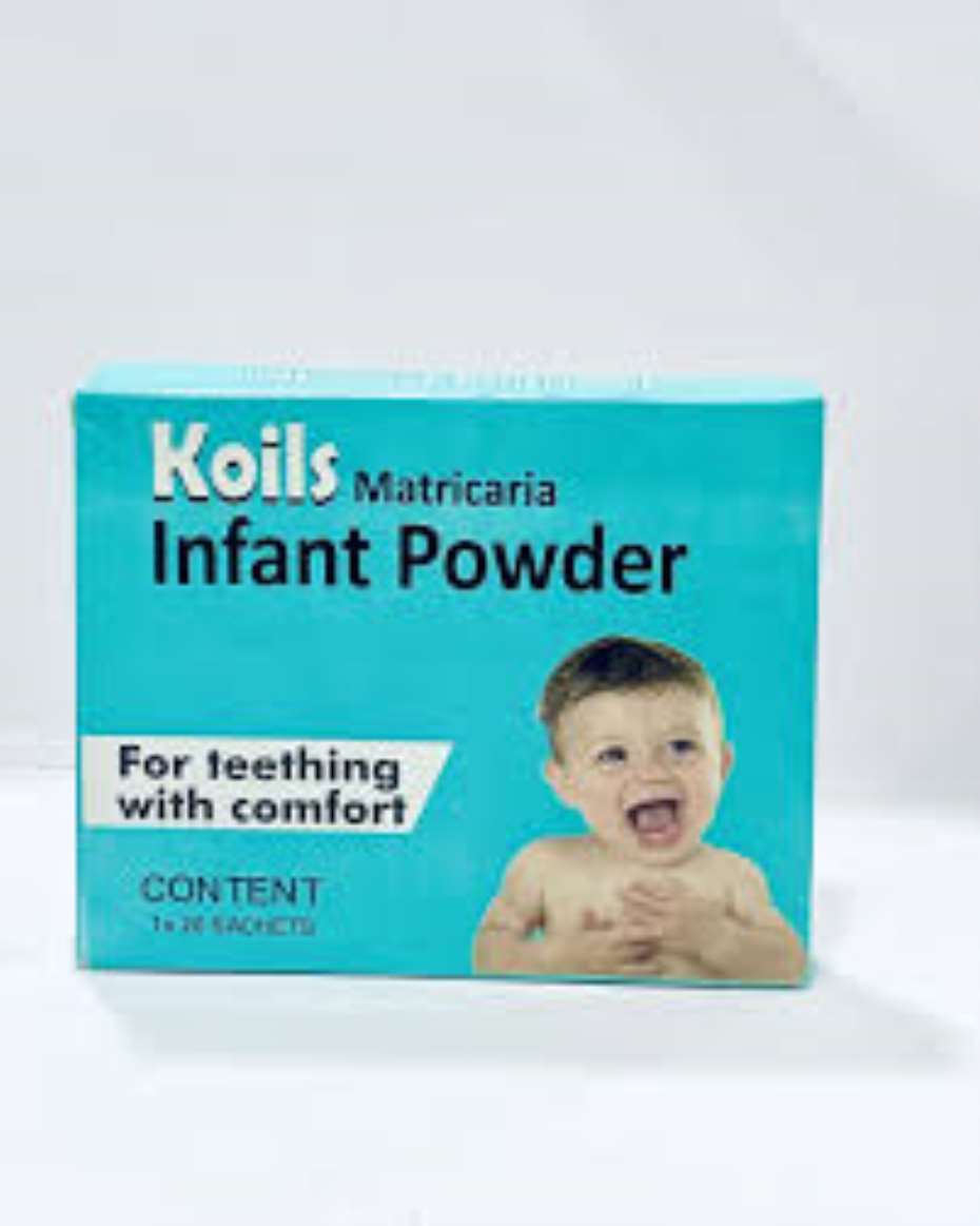 KOILS MATRICARIA INFANT TEETHING POWDER 1X20