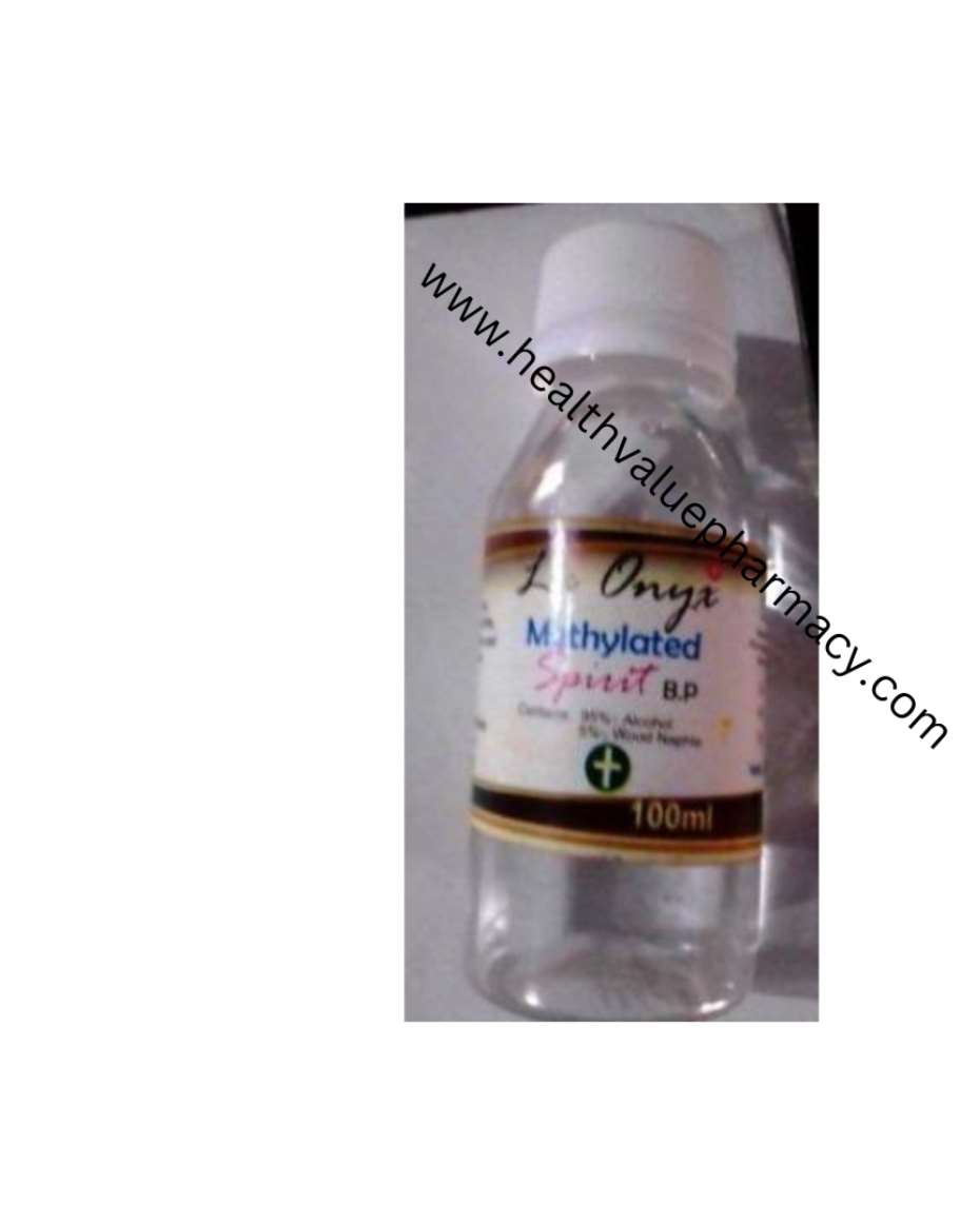 LA ONYX METHYLATED SPIRIT 100MLS