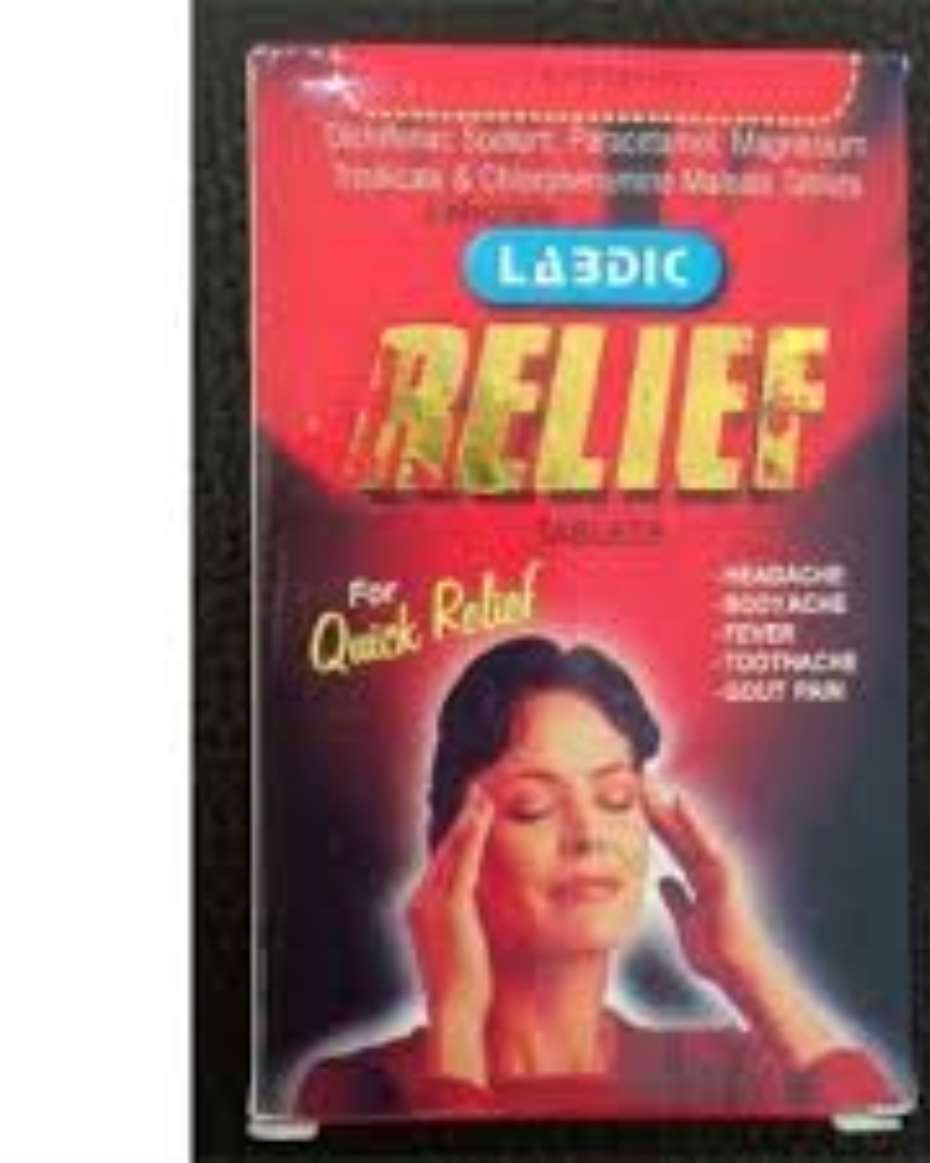 LABDIC RELIEF TAB DICLOFENAC & PARACETAMOL 1X10