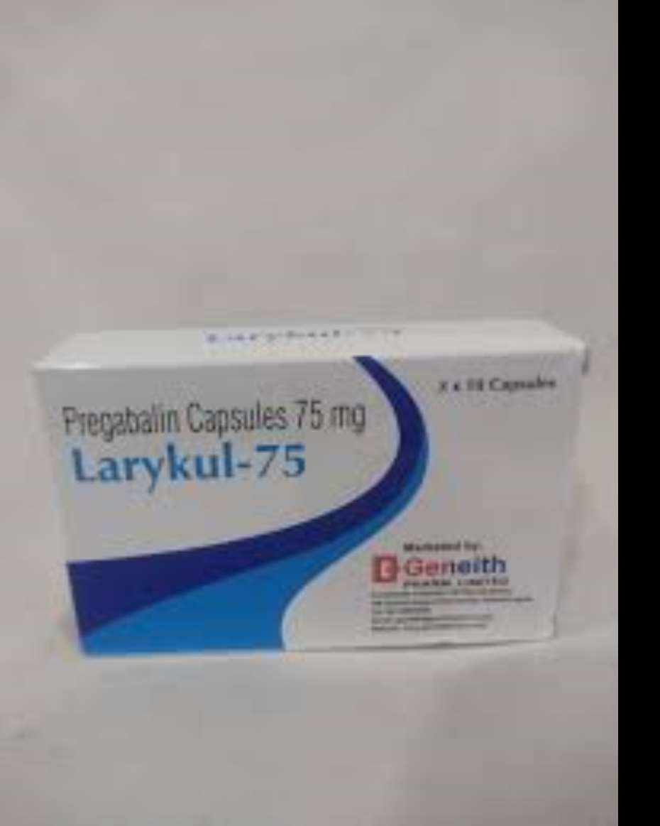 LARYKUL-75MG PREGABALIN CAP 3X10