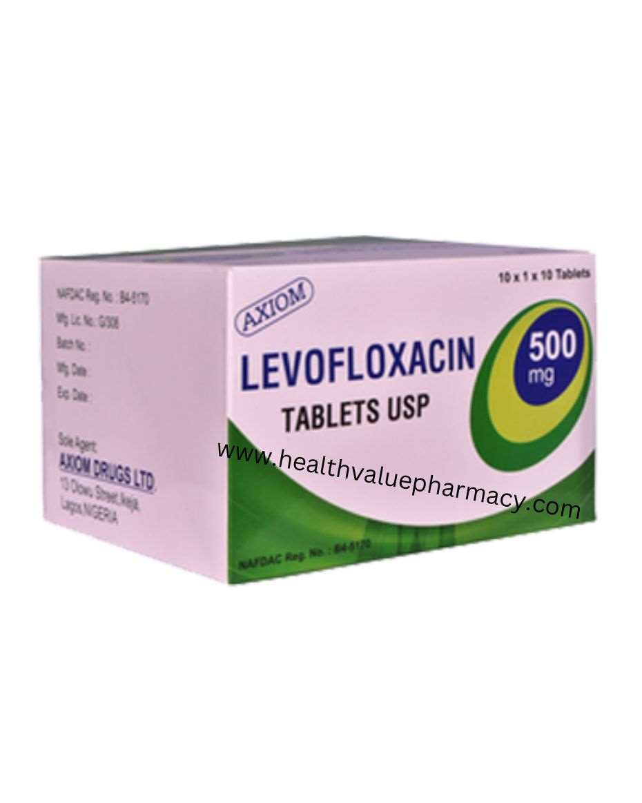 LEVOFLOXACIN 500MG AXIOM