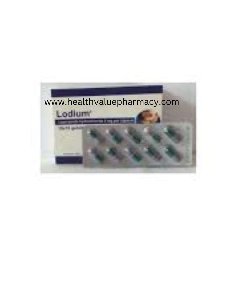 LODIUM LOPERAMIDE CAP 2MG 10X10