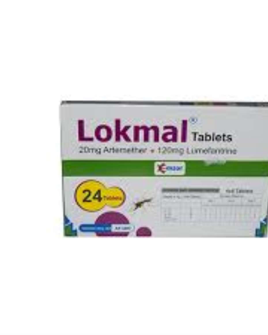 LOKMAL TAB 20/120MG X24 ARTEMETHER / LUMENFANTRINE ACT