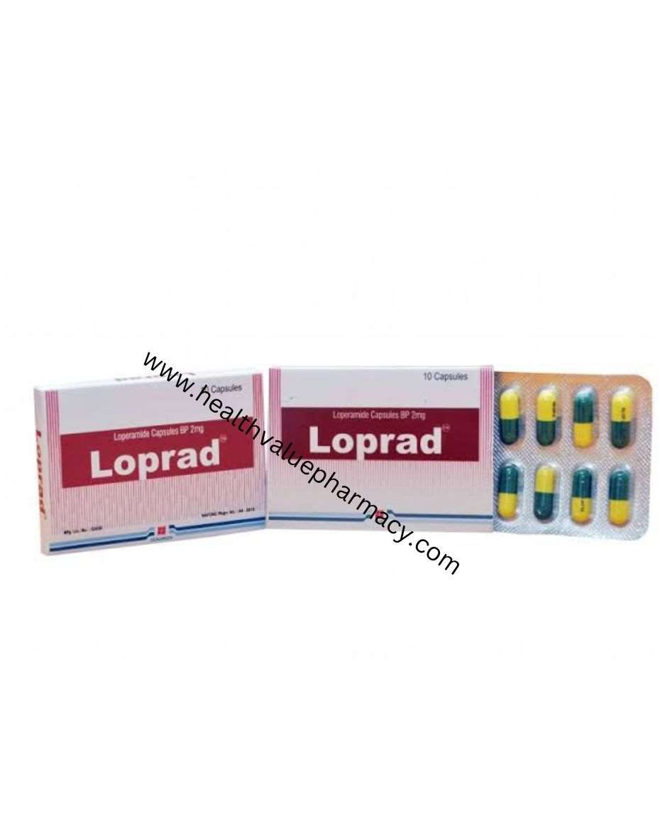 LOPRAD LOPERAMIDE 2MG CAP