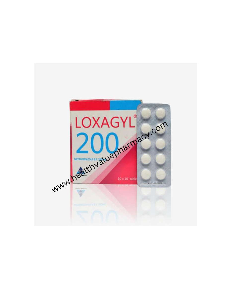 LOXAGYL 200MG 10X10 METRONIDAZOLE TAB