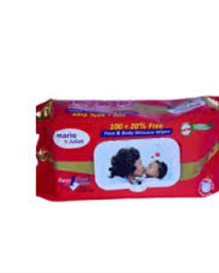 MARIO & JULIET WIPES X120