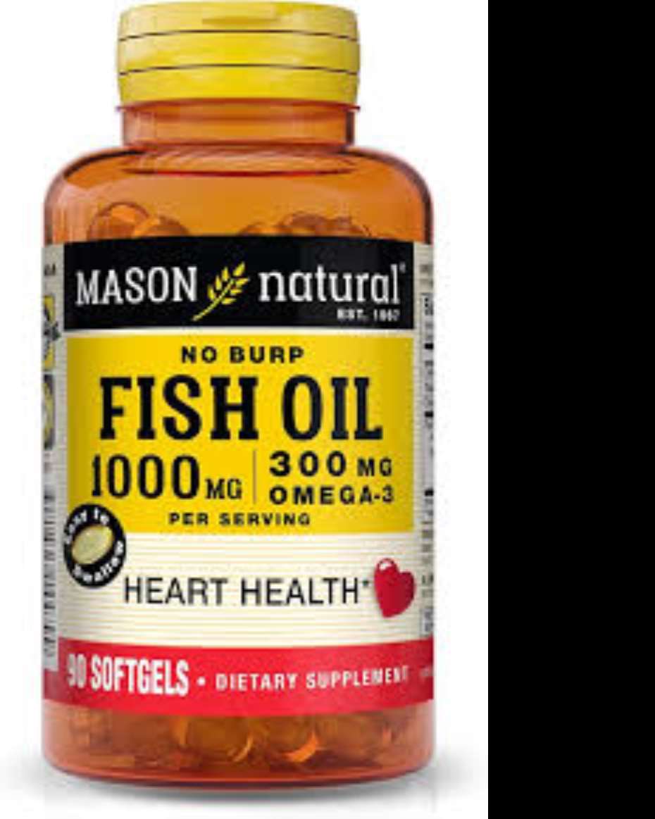 MASON NATURAL FISH OIL 1000MG