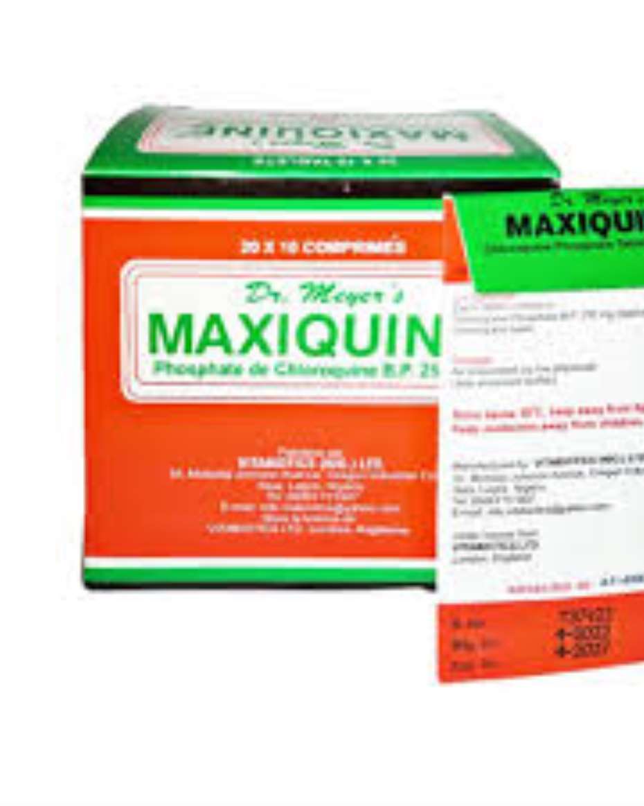 MAXIQUINE CHLOROQUINE PHOSPHATE TAB 250MG