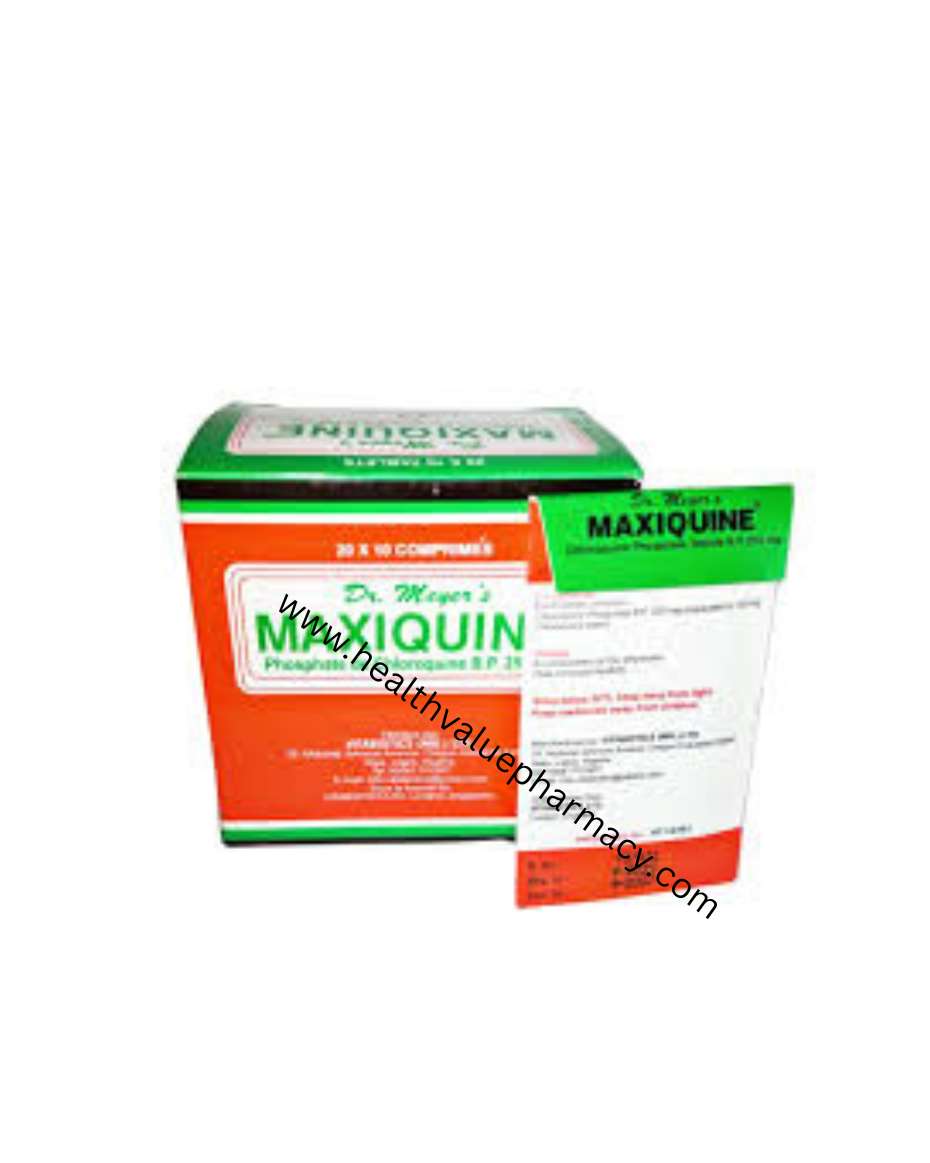 MAXIQUINE CHLOROQUINE PHOSPHATE TAB 250MG