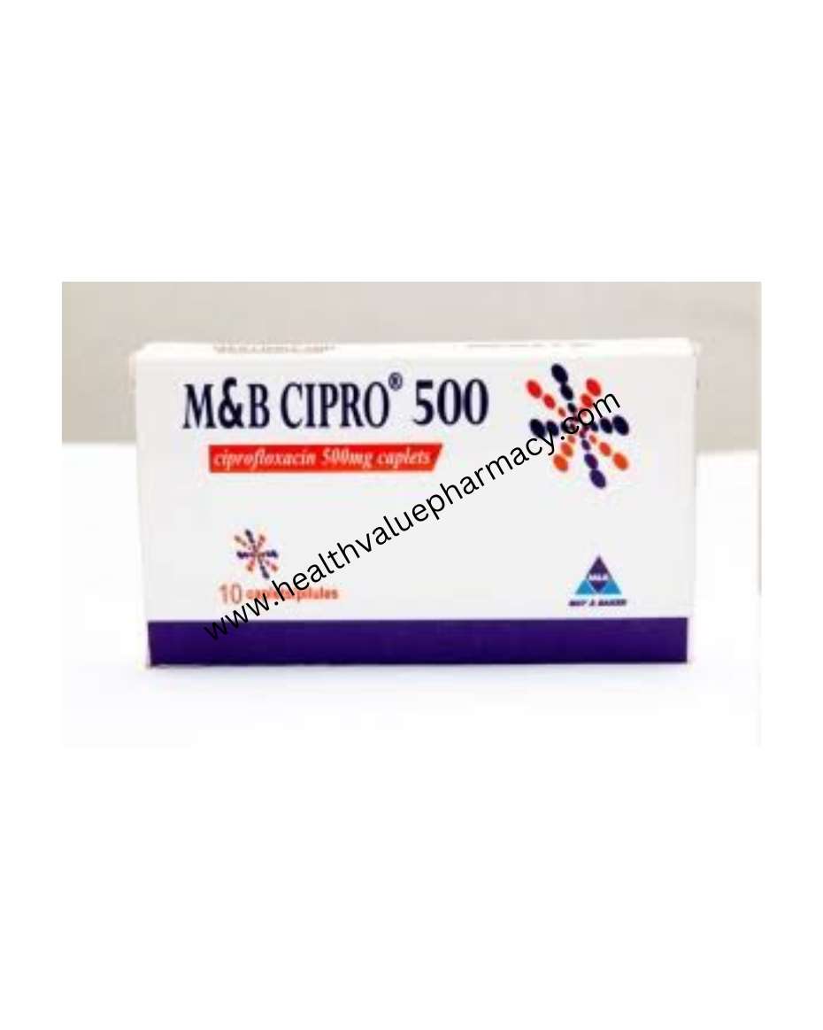 M&B CIPRO 500 1X10 CIPROFLOXACIN