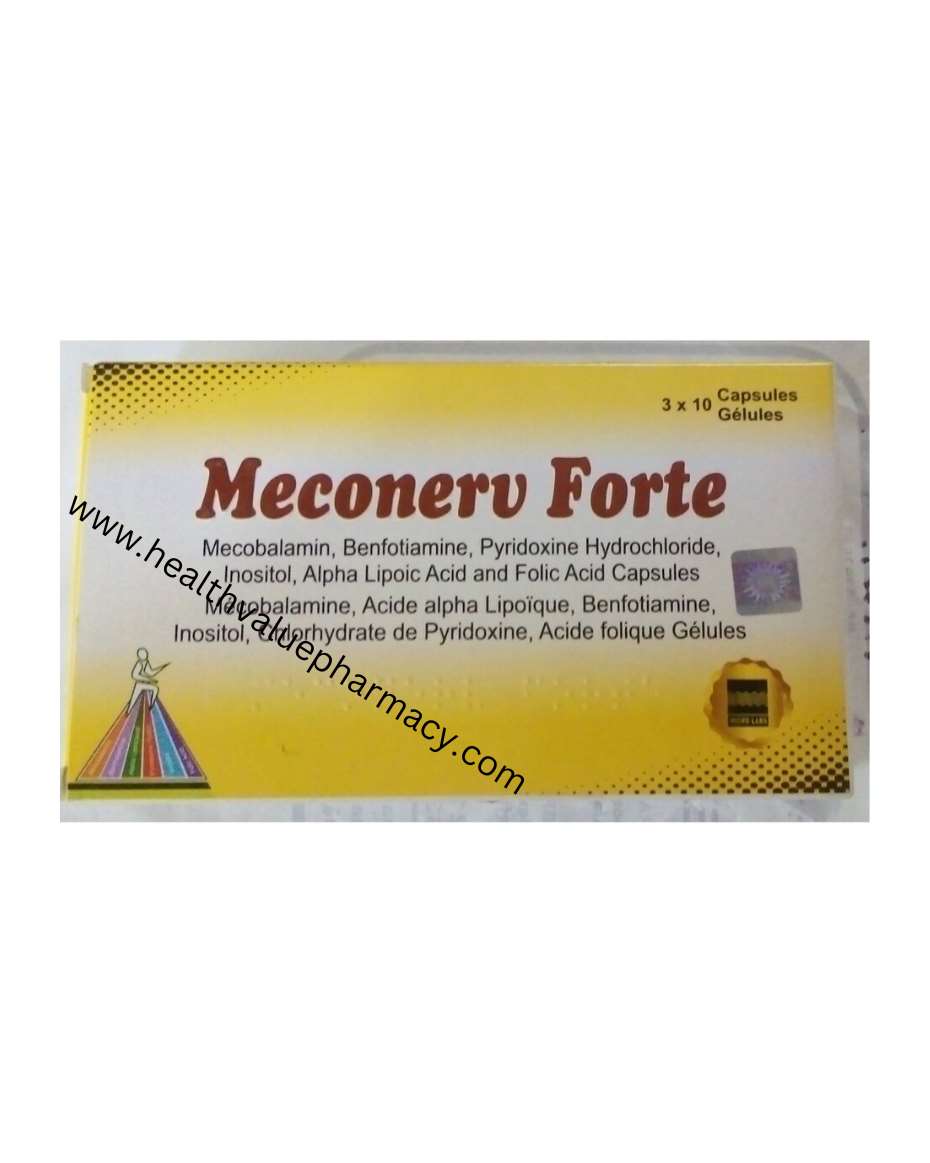 MECONERV FORTE CAP 3X10