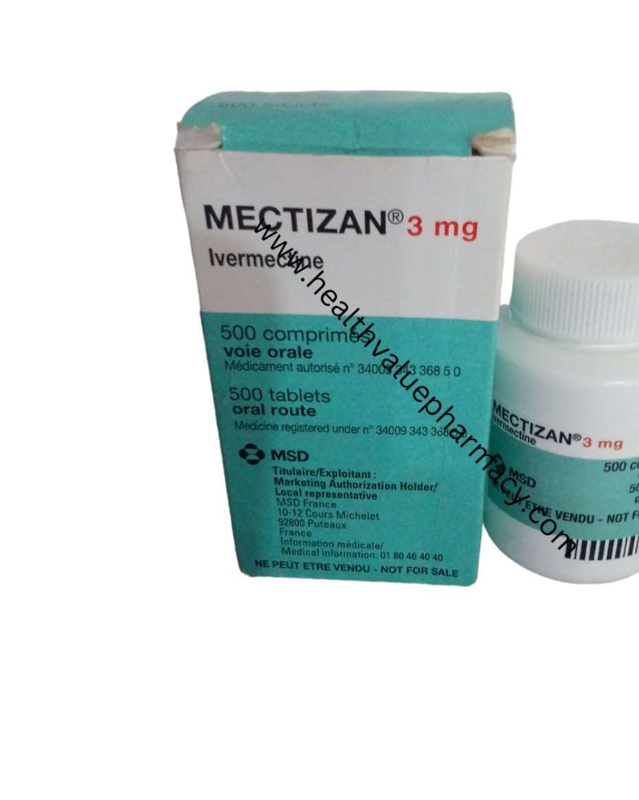 MECTIZAN IVERMECTINE 3MG TAB X500