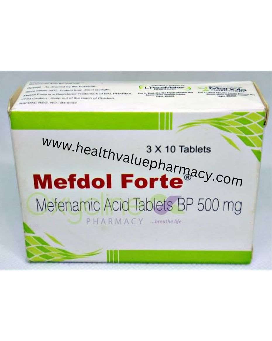 MEFDOL FORTE 250MG(MEFENAMIC ACID)