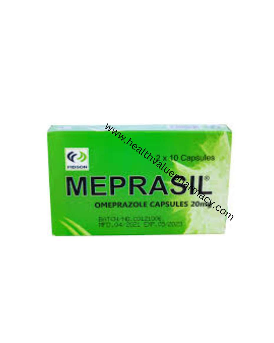 MEPRASIL TAB OMEPRAZOLE 20MG 2X10