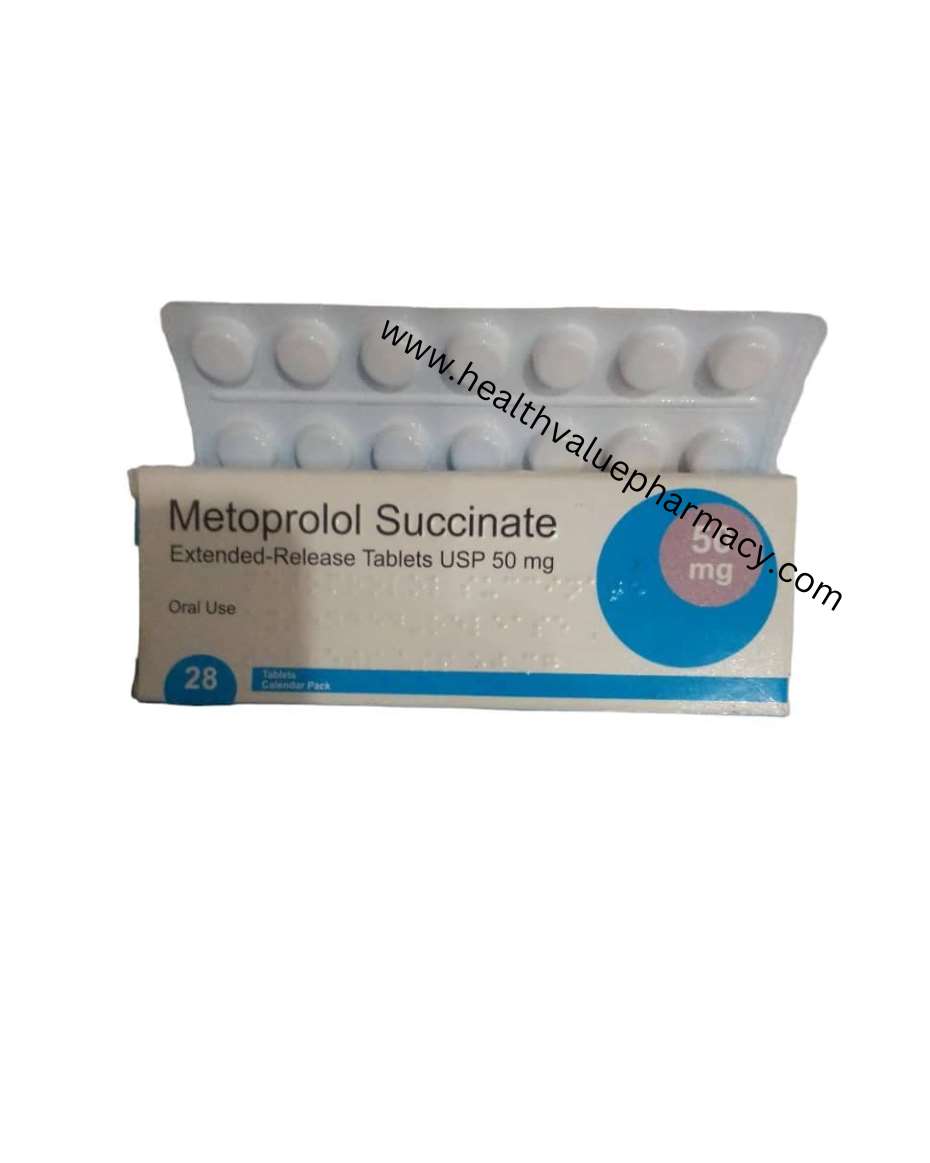 METOPROLOL SUCCINATE 50MG TAB