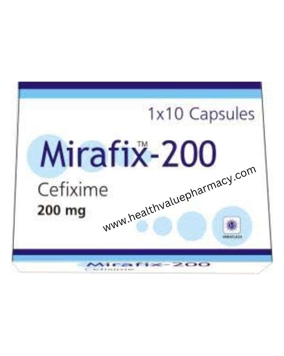 MIRAFIX CEFIXIME 200MG CAP