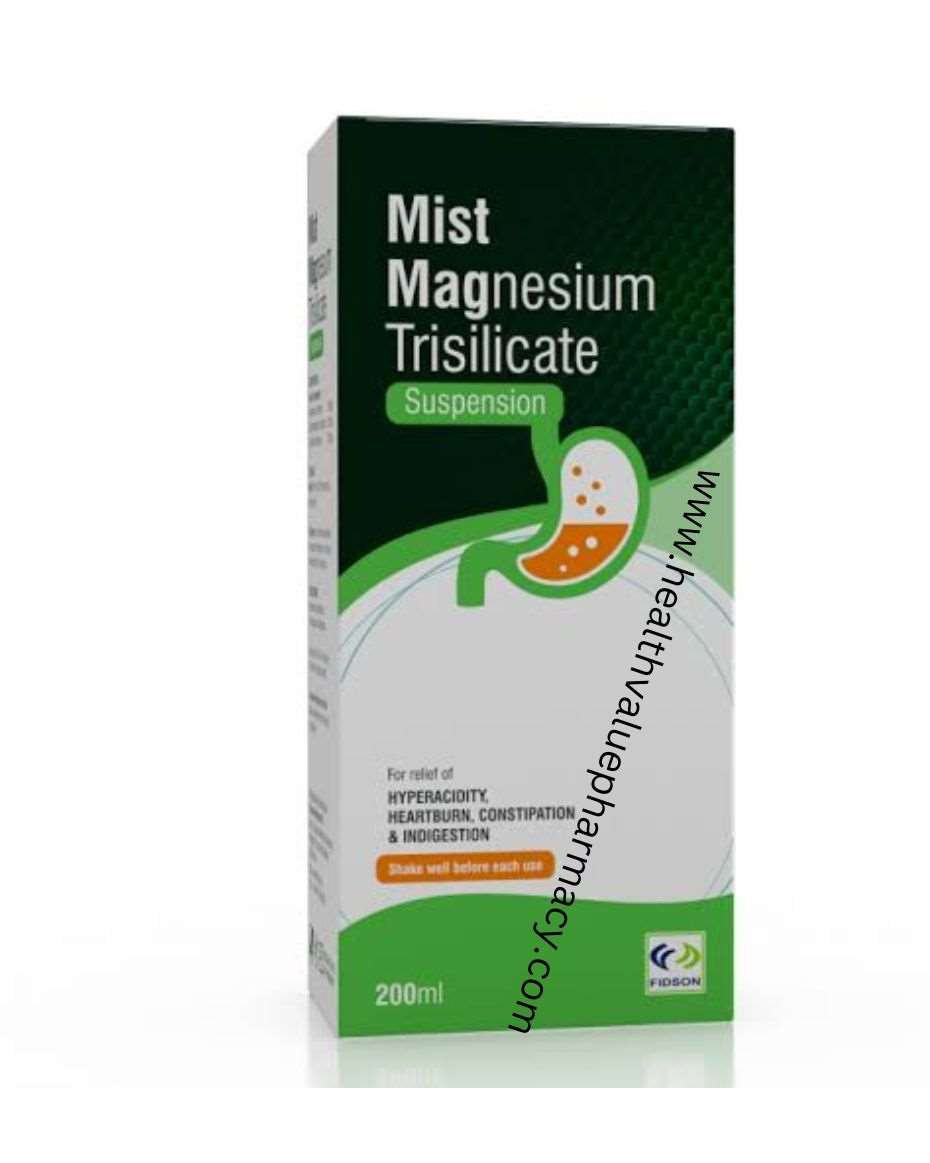 MIST MAGNESIUM TRISILICATE SUSP 200ML FIDSON