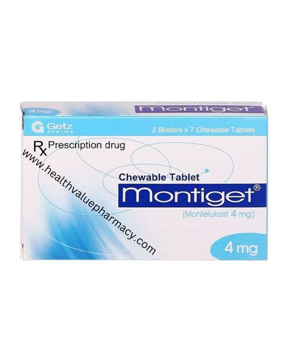 MONTIGET TAB 4X7 4MG MONTELUKAST