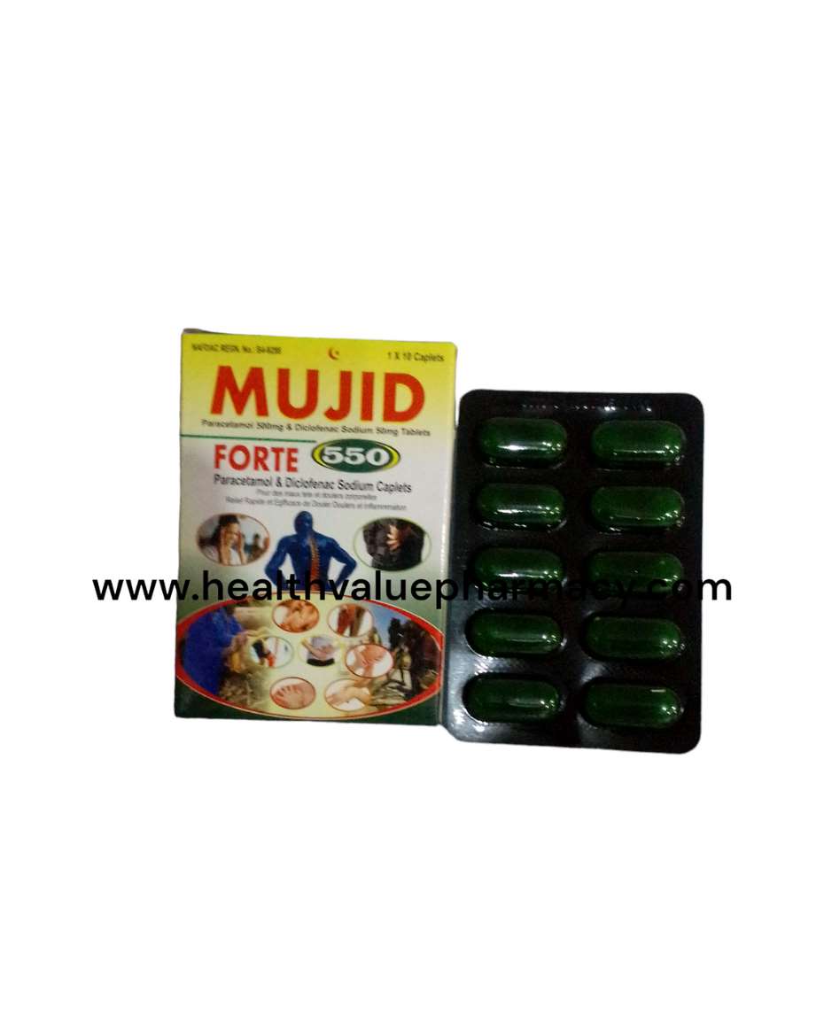 MUJID DICLO FORTE 550MG 1X10