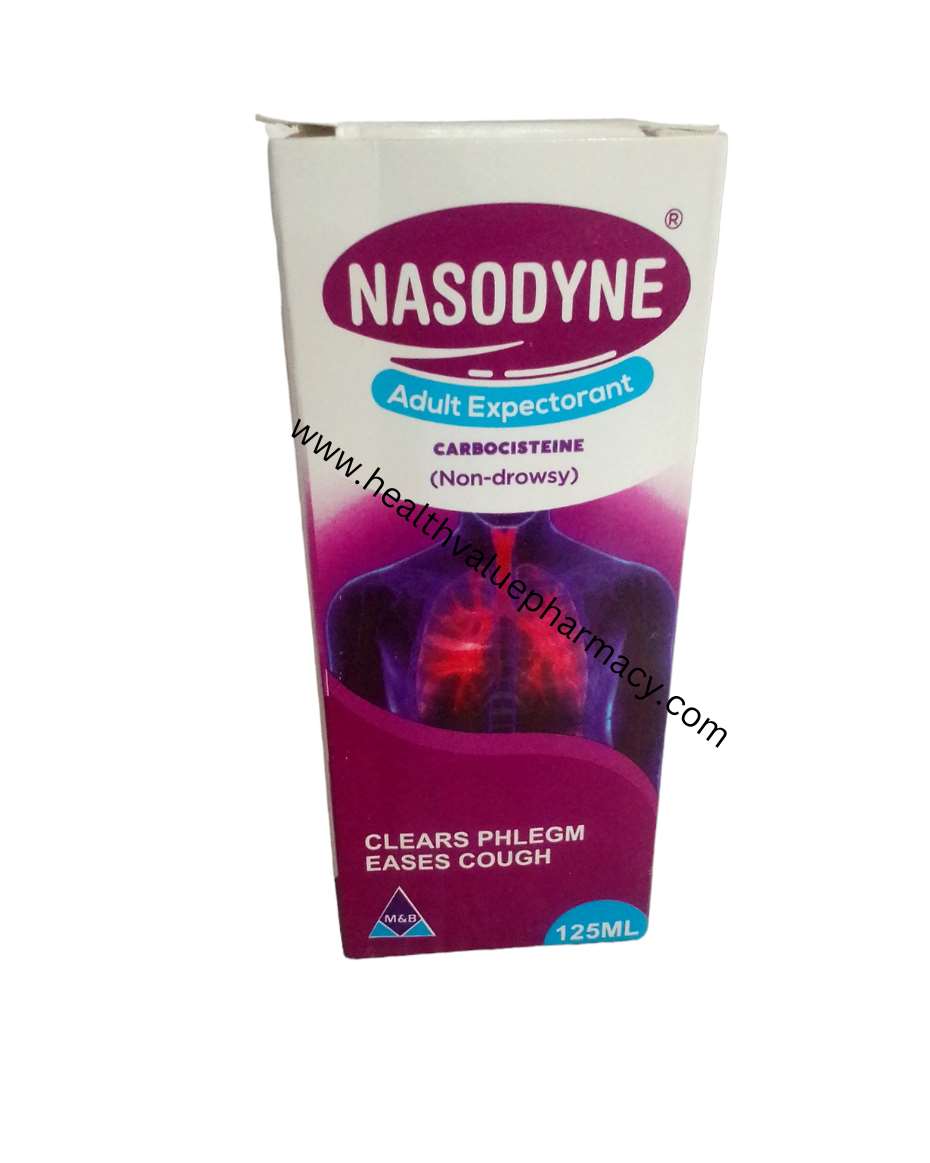 NASODYNE CARBOCISTENE COUGH SYR EXPECTORANT