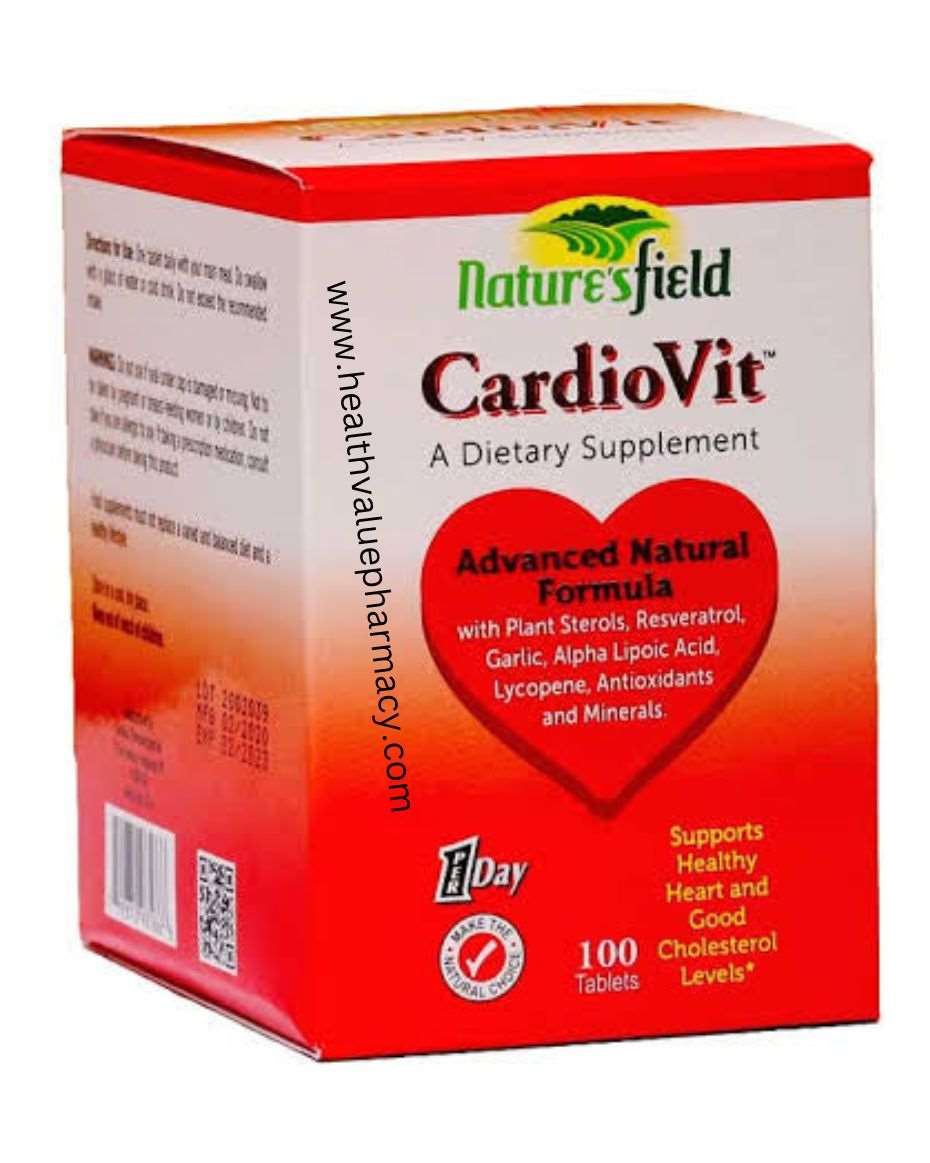 NAT FIELD CARDIOVIT X100 SATCHET TAB