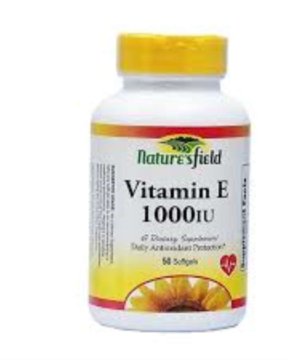 NAT FIELD VITAMIN E 1000IU X50