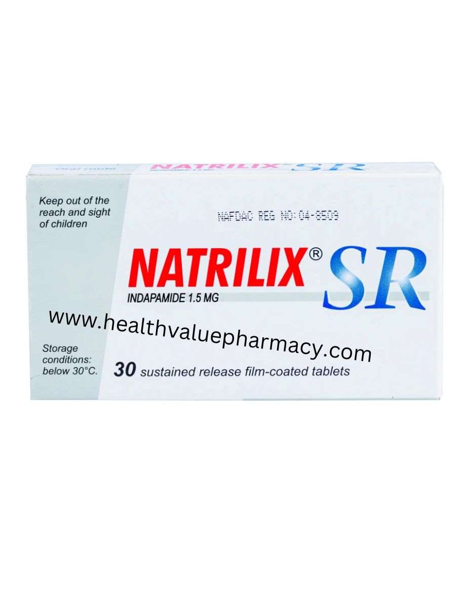 NATRILIX SR 1.5MG INDAPAMIDE 2X15